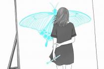 ֩