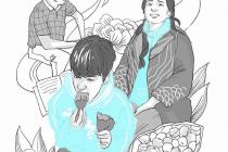 �������